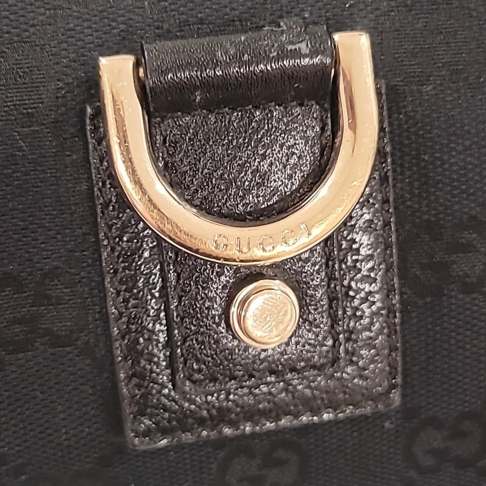 Gucci D Ring Canvas Hobo Bag - Picture 3 of 13
